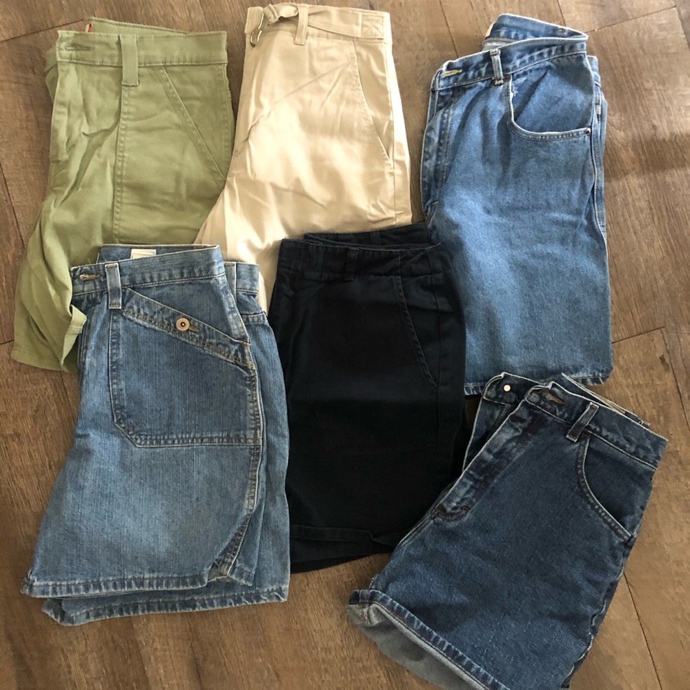 Women's jean shorts
